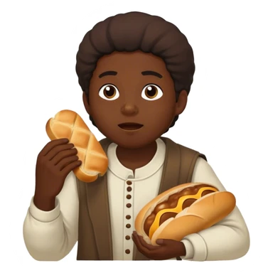 Ezekiel eating bread sticker