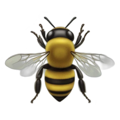 Bramble bee sticker
