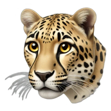 Guépard sticker