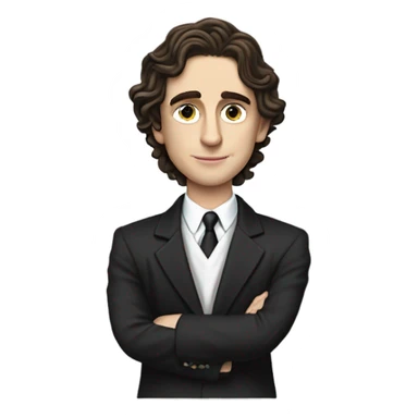 Timothee chalamet lawyer with a durag sticker