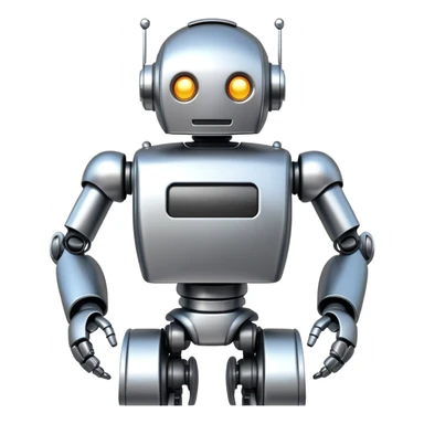 classic robot sticker
