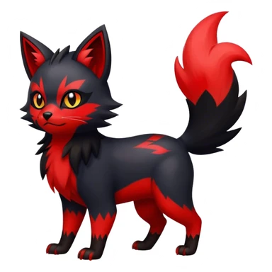 Litten-Zorua-hybrid full body sticker