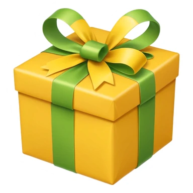 Apple-style emoji, minimal shading, simple gradients.
Keep the original emoji style and shape exactly the same.
Change the ribbon color to a vivid yellow.
Flat emoji style, clean vector look, no extra elements, no text, transparent background. sticker