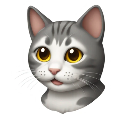 cat with joint sticker