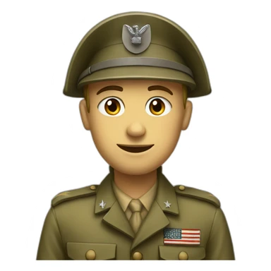 Us soldier ww2 sticker