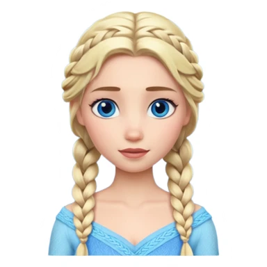 elsa frozen sticker