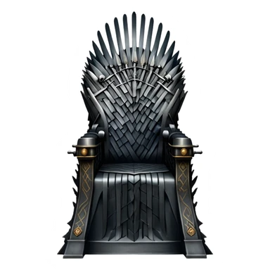 The Game of Thrones throne sticker