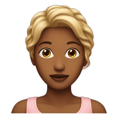 woman in love sticker