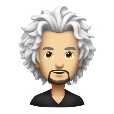Phillip kirkorov white hair sticker