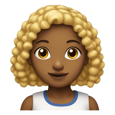 Cutie Dominican girl  sticker