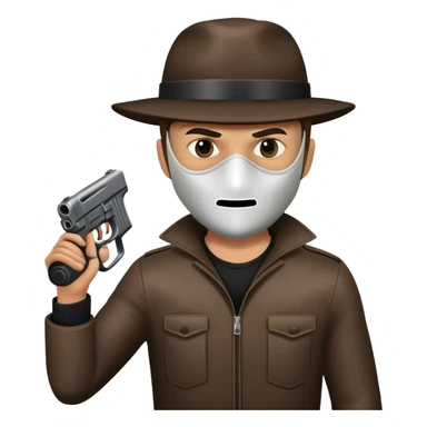 rob bank guy  sticker