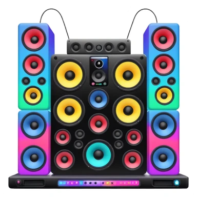 electronic music festival stage sticker