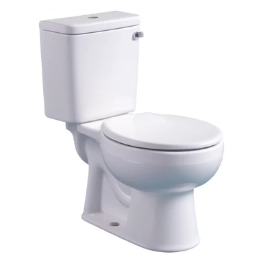 compact toilet, minimal design sticker