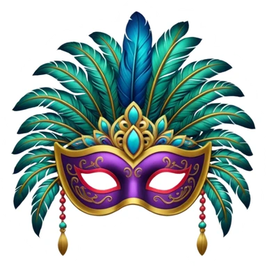 Festival Mask sticker