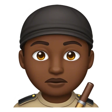 Criminal emoji sticker