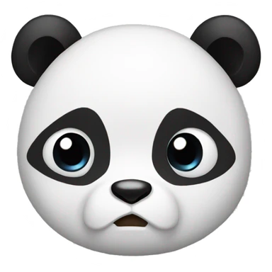 Panda say sorry sticker