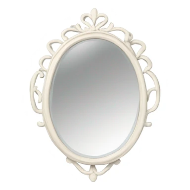 cute little mirror sticker