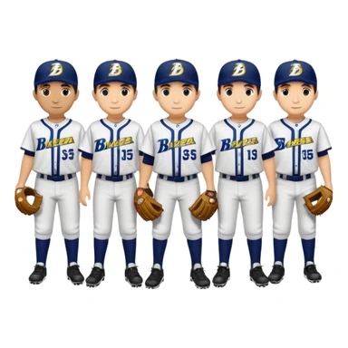 Boca Raton Blazers baseball club sticker