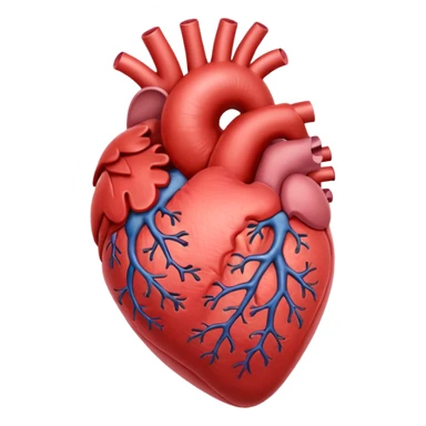 heart organ sticker