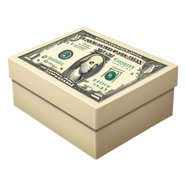 A box featuring a guess bill design sticker