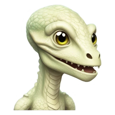 a Reptilian alien white woman, full body sticker