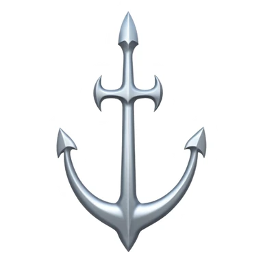 Ψ. This right here, make the middle bar longer looking like a trident sticker