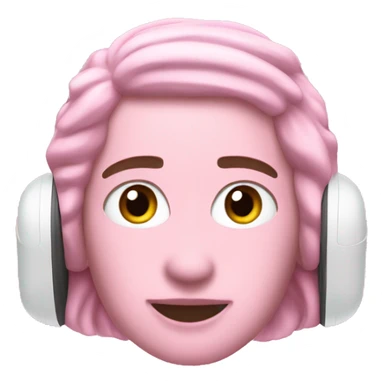 pink air pods max sticker