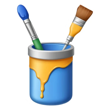 artist paint tube  sticker