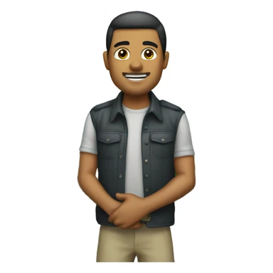 Hombre en el parque de san pedro sula sticker