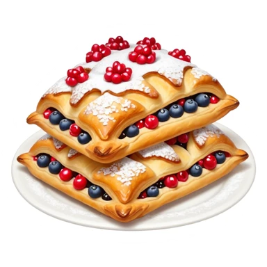 Danish berry Pastries sticker