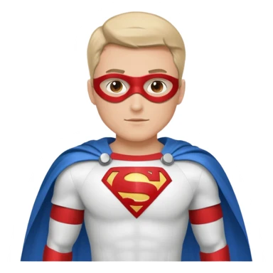 Male nurse superhero  sticker