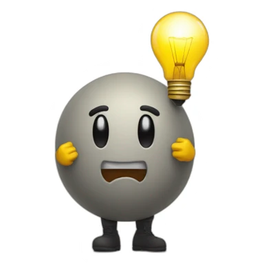 Mate y bombilla sticker