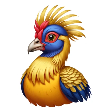 golden pheasant sticker