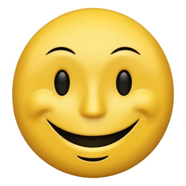 Smiley face holding sad face like a mask sticker