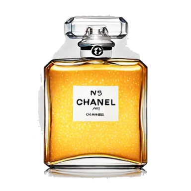 Chanel No 5 perfume sticker