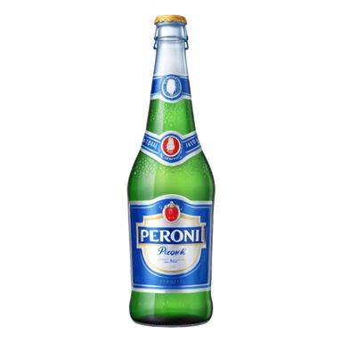 PERONI BOTTLE unbranded sticker