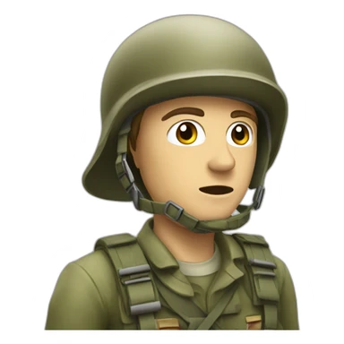 Plastain in war sticker