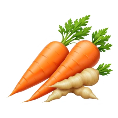 carrot and ginger sticker