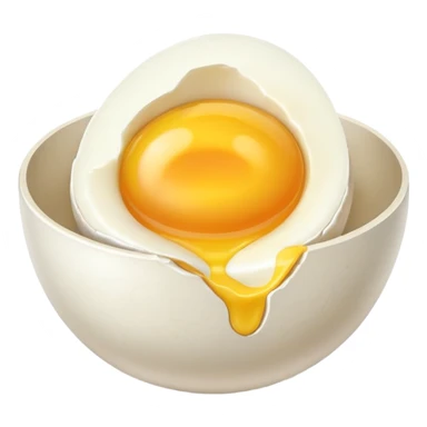 crackin egg for a cake sticker