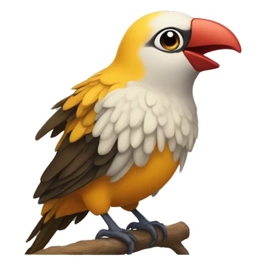 Pájaro llorando sticker