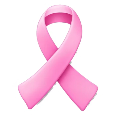 Breast cancer awareness ribbon sticker