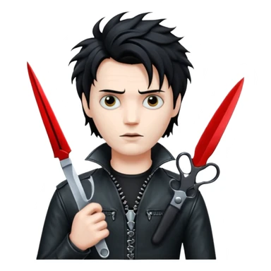 Edward Scissorhands sticker