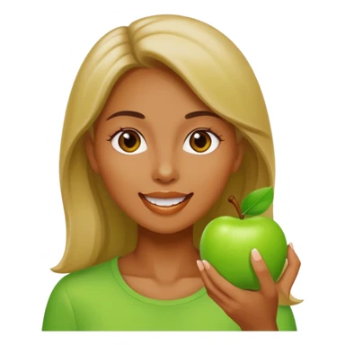 women eating healthy sticker