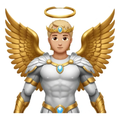 Aesthetic masculine archangel  sticker
