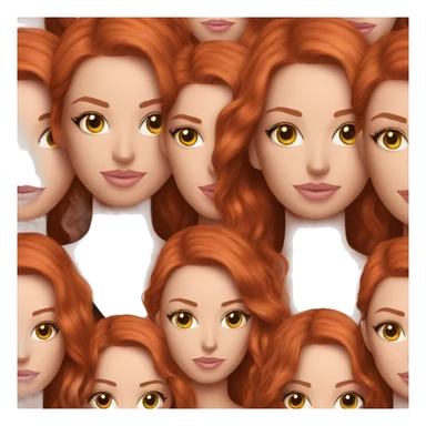 Victoria secret redhead sticker