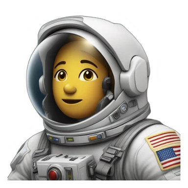 Astronaute dans l’espace sticker