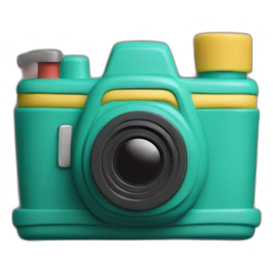 Plasticine Film Camera sticker