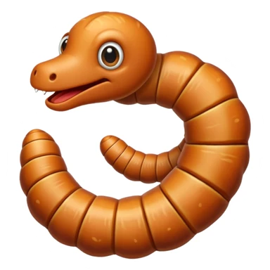 Worm sticker