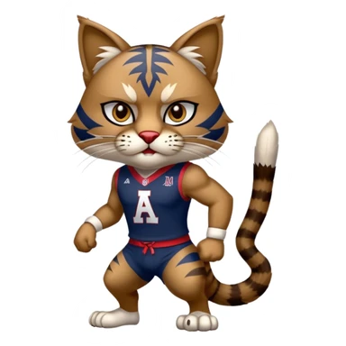 Arizona Wildcats mascot sticker