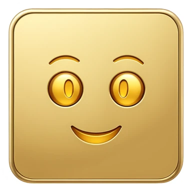 gold card sticker